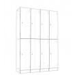 Lockers 8 Doors - Bank of 2 x high & 4 x Wide